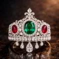 Sovereign crown ring displayed on a hand.